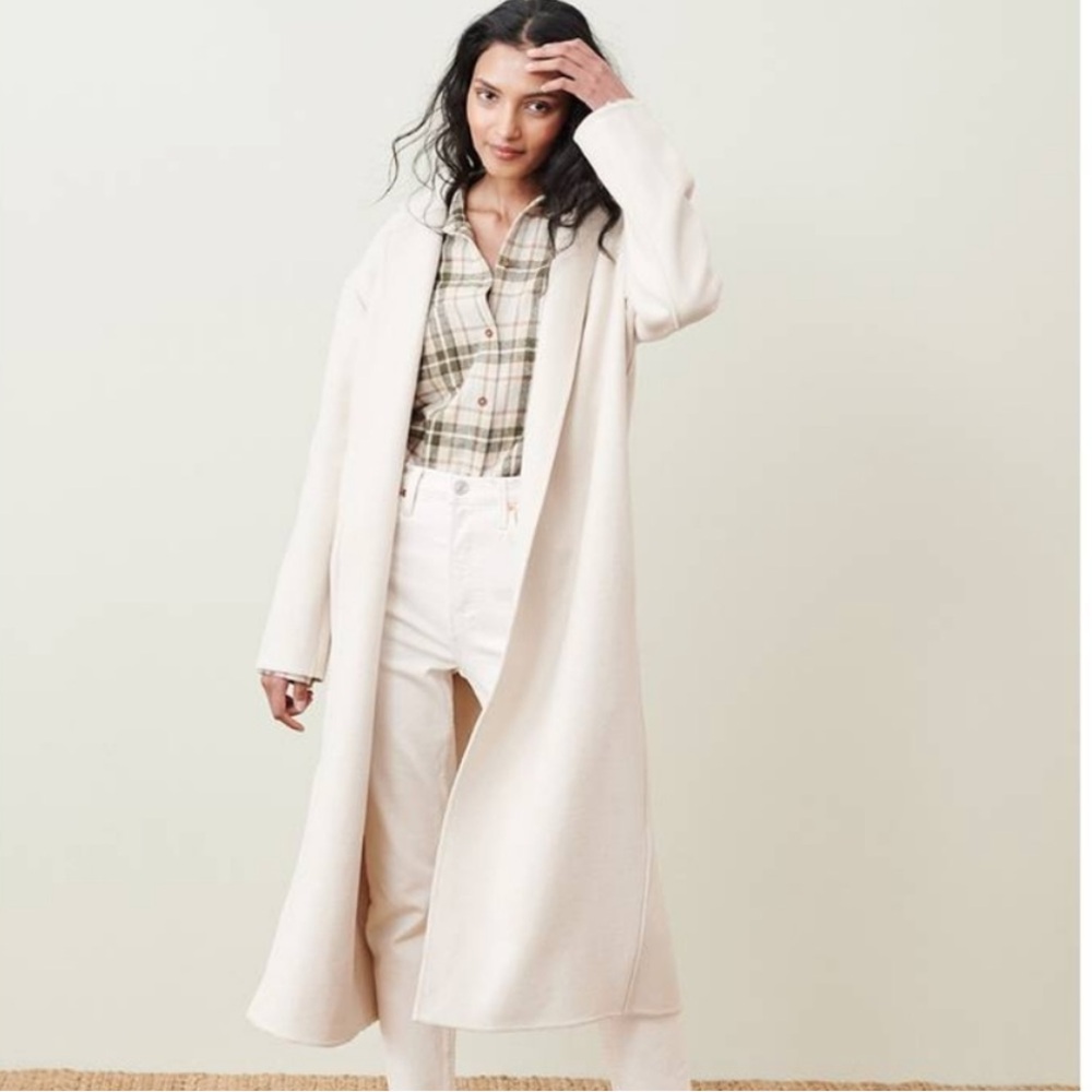 Jenni Kayne Quiet Luxury Cashmere Overcoat Size L